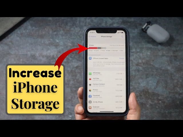 How To Increase Storage On iPhone?